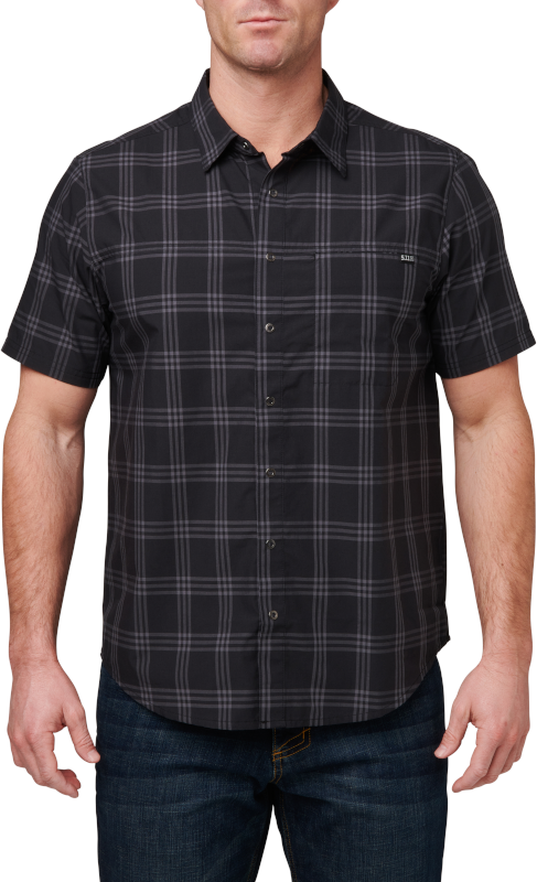 Wyatt Short Sleeve Plaid Shirt