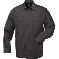 5.11 Tactical TDU Long Sleeve Shirt [Colour Options: Black] [Size Options: X-Large]