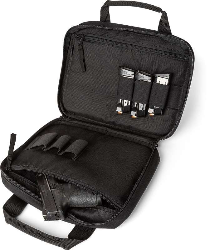 5.11 Double Pistol Case Bag Black Outdoor Tactical Australia