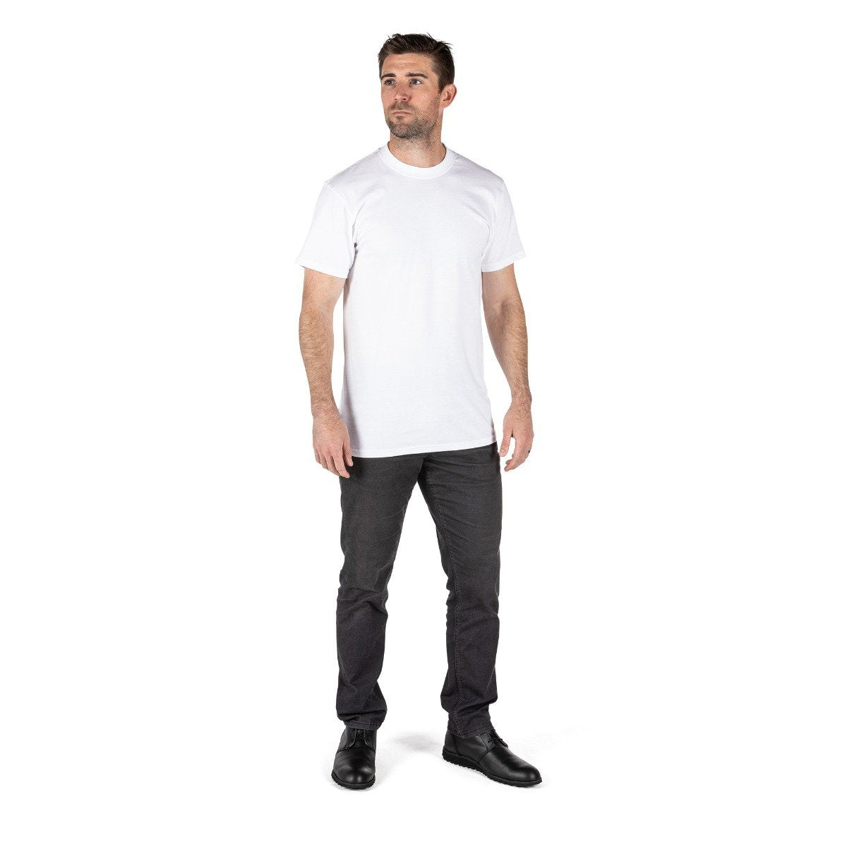 5.11 Men's Utili-T Crew Tees Pack of 3 White Outdoor Tactical Australia