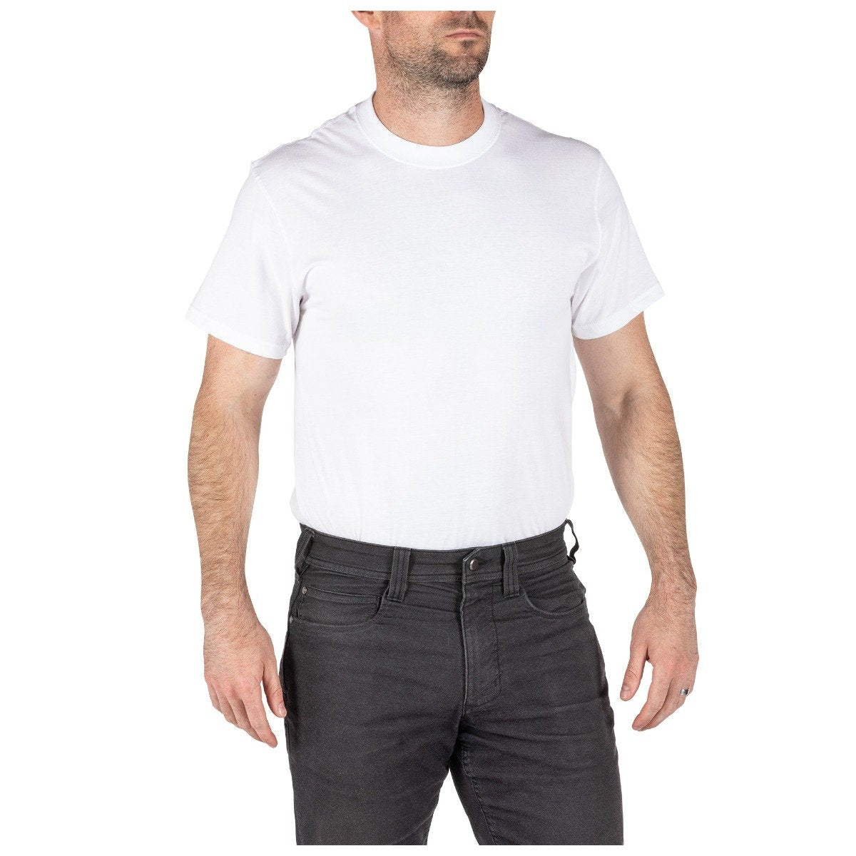 5.11 Men's Utili-T Crew Tees Pack of 3 White Small Outdoor Tactical Australia