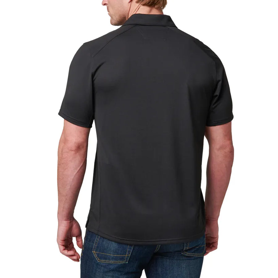 5.11 Professional Short Sleeve Polo Shirt - Black Outdoor Tactical Australia