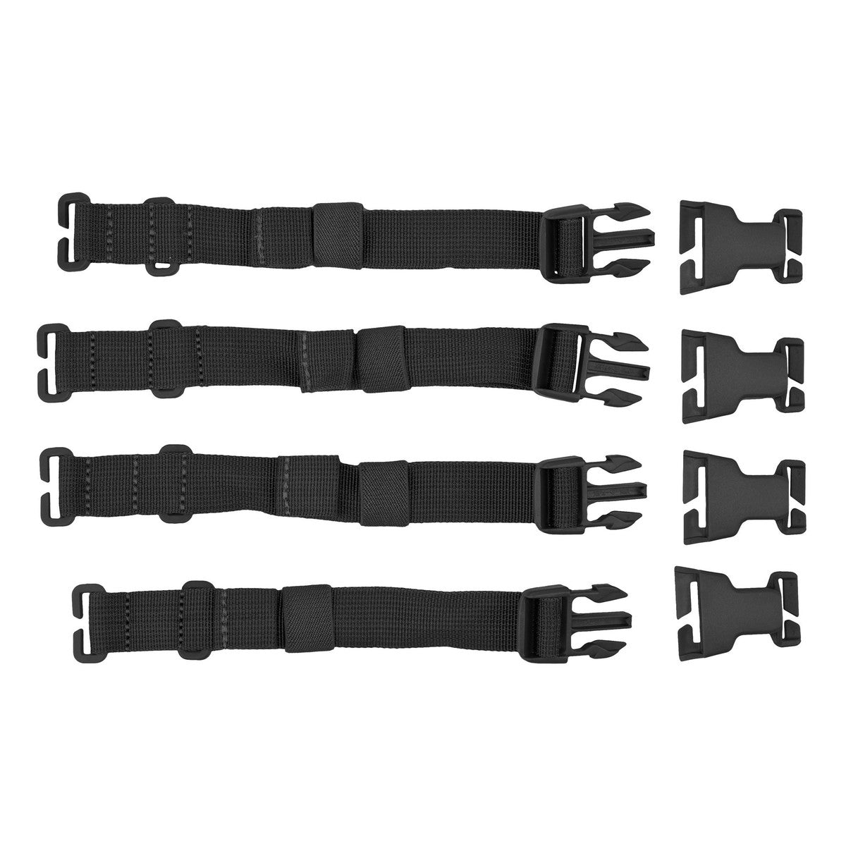 5.11 Rush Tier System Pack of 4 Black Outdoor Tactical Australia