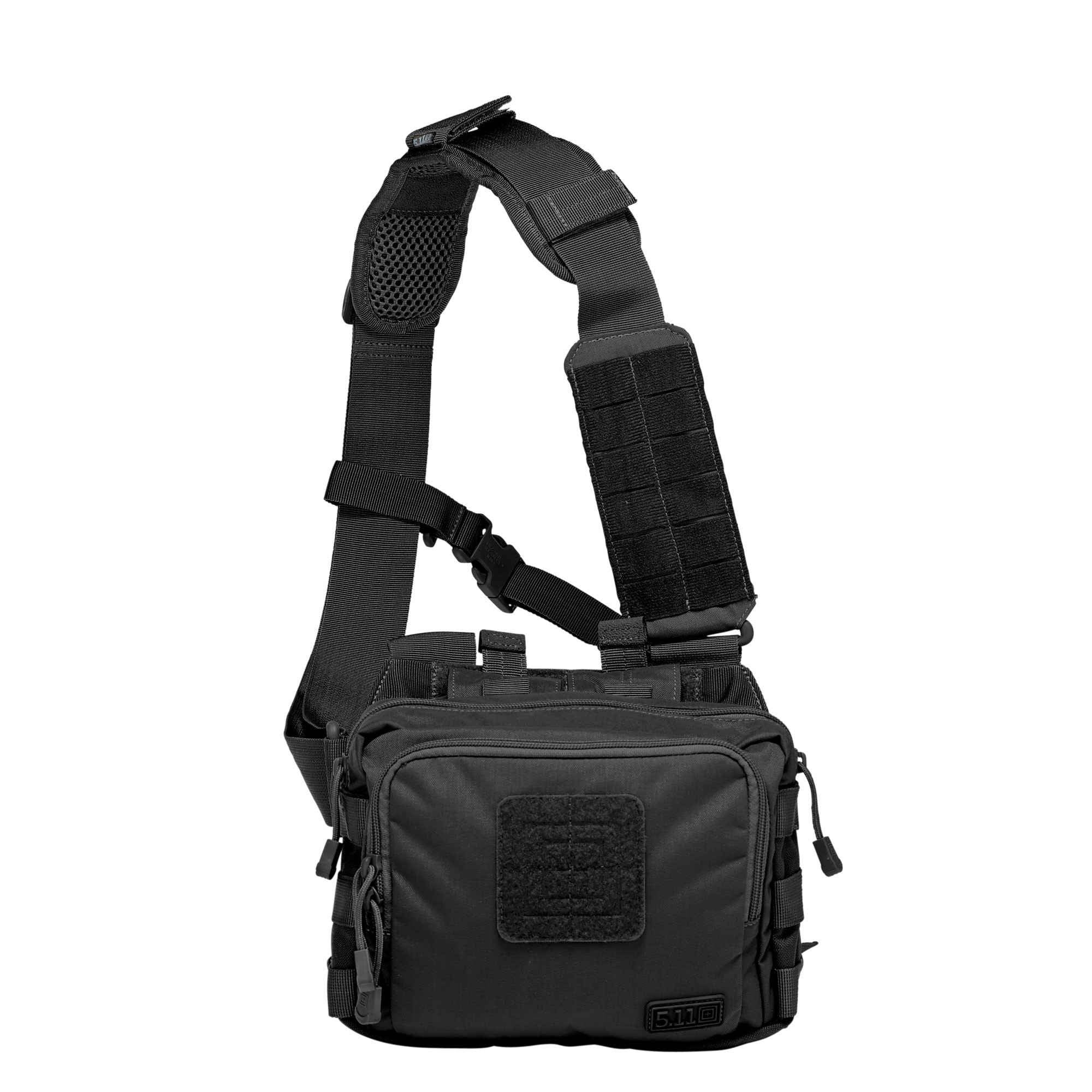 5.11 Tactical 2-Banger Bag 3L Black Outdoor Tactical Australia