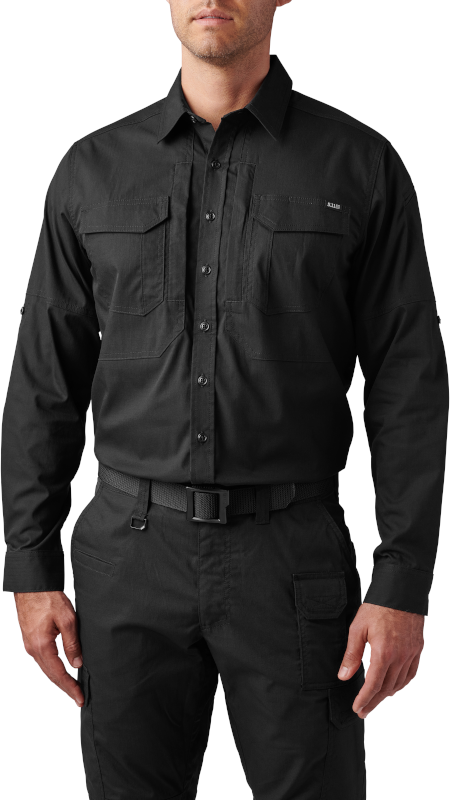 5.11 Tactical ABR Pro Long Sleeve Shirt Black Small Outdoor Tactical Australia