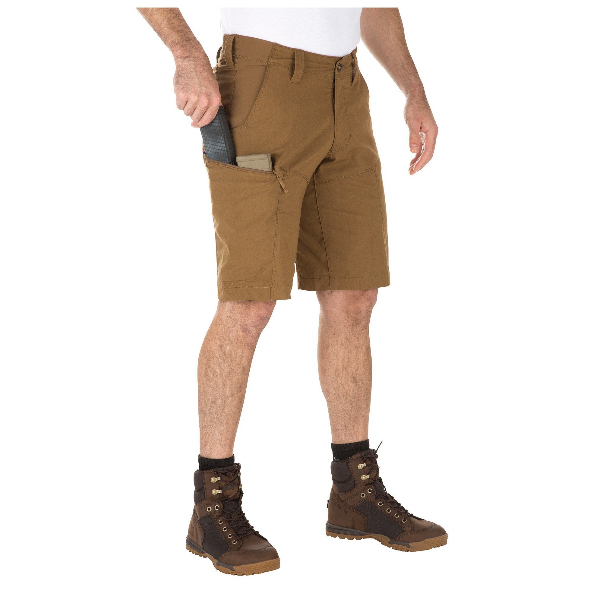 5.11 Tactical Apex 11" Shorts Battle Brown 28 Outdoor Tactical Australia