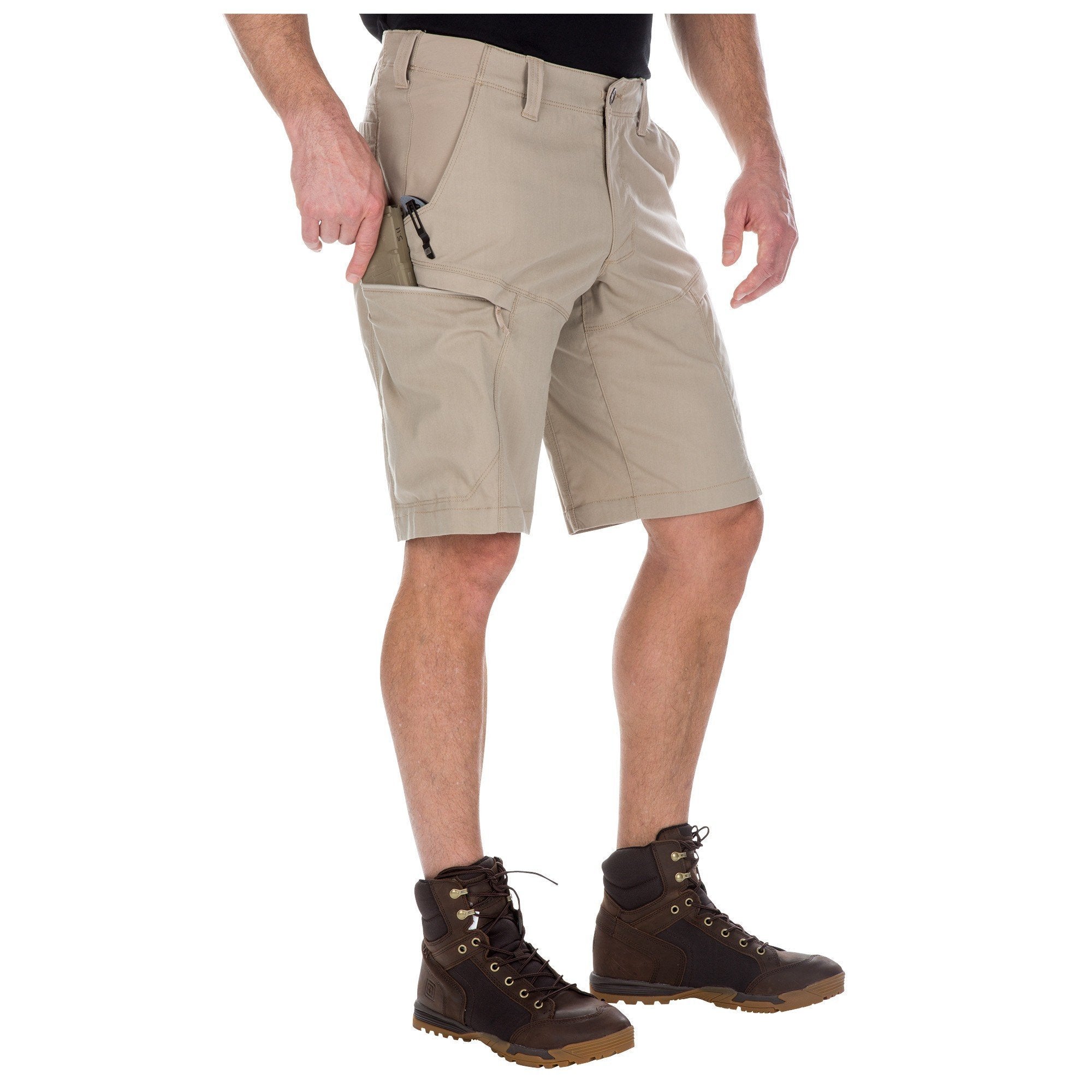 5.11 Tactical Apex 11" Shorts Khaki 28 Outdoor Tactical Australia