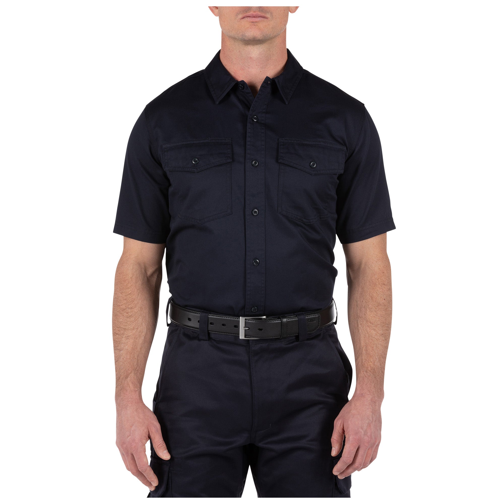 5.11 Tactical Company Short Sleeve Shirt Fire Navy Small Outdoor Tactical Australia