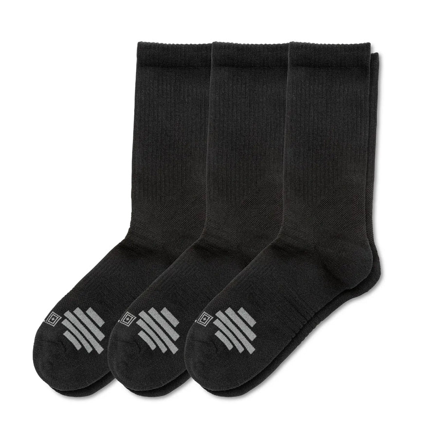 5.11 Tactical Duty Ready Plus Crew Socks Pack of 3 Outdoor Tactical Australia
