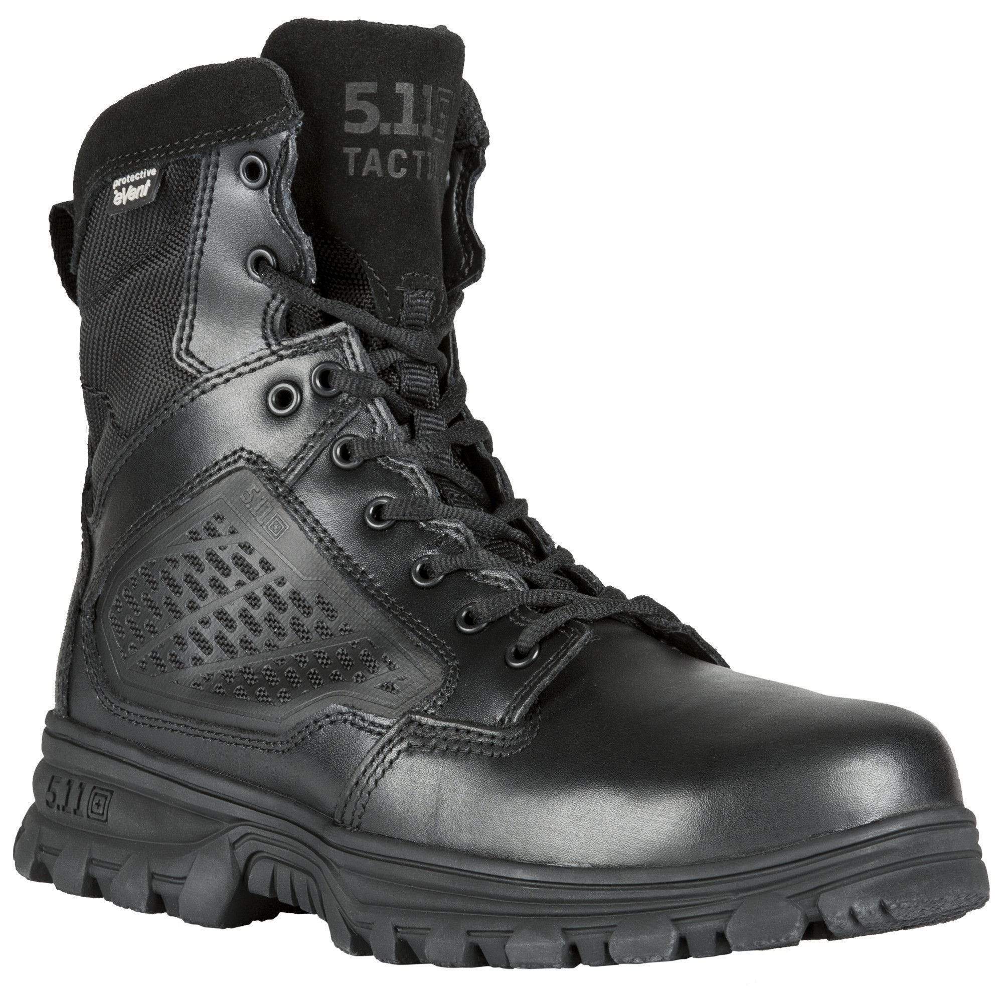 5.11 Tactical EVO 6-inch Waterproof SideZip Boots 7 Regular Outdoor Tactical Australia