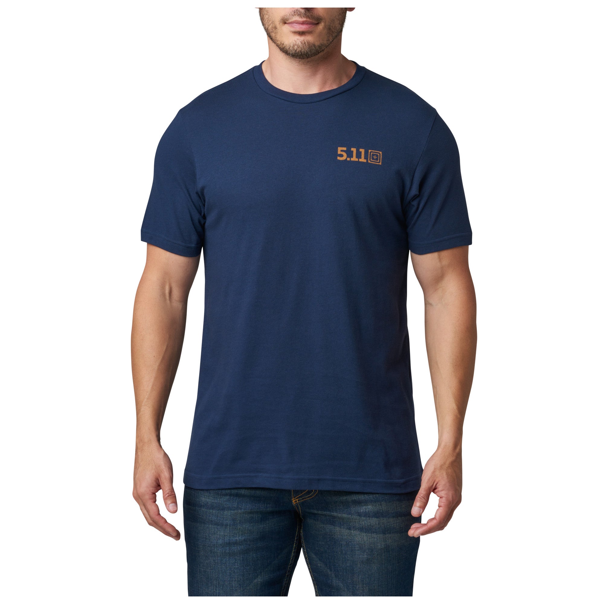 5.11 Tactical Freedom Fries Tee Pacific Navy Outdoor Tactical Australia