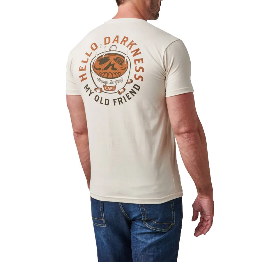 5.11 TACTICAL HELLO DARKNESS TEE STEAM Outdoor Tactical Australia