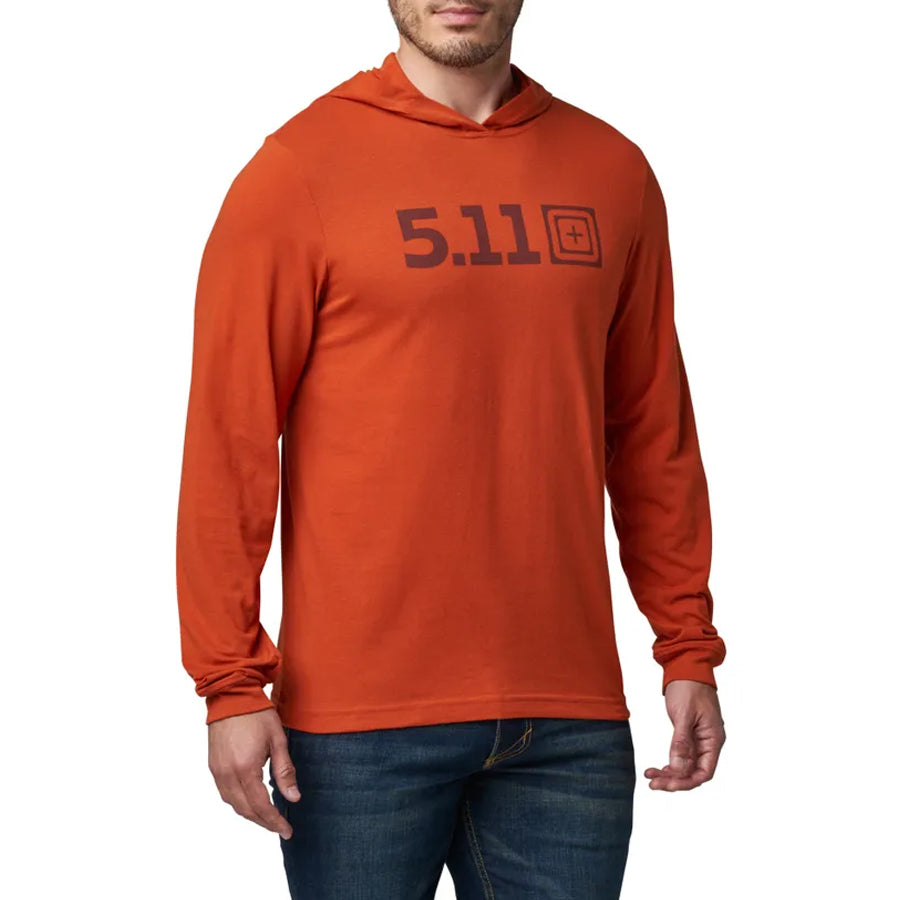 5.11 Tactical Hooded Long Sleeve Tee Outdoor Tactical Australia