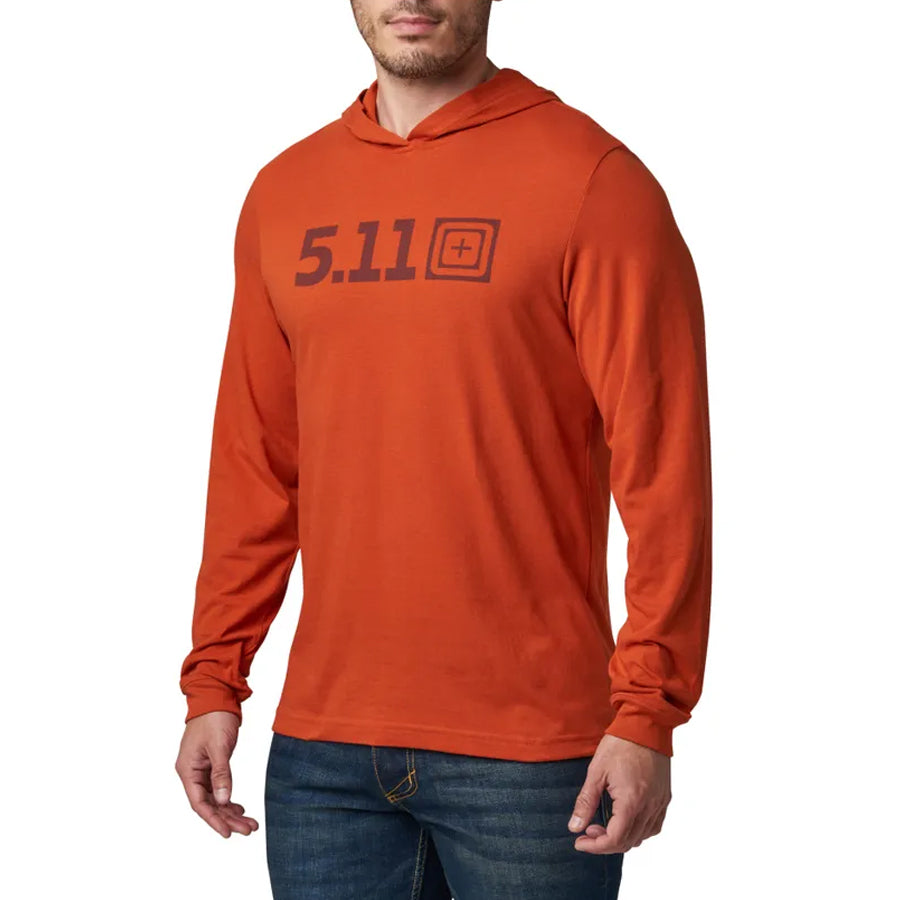 5.11 Tactical Hooded Long Sleeve Tee Outdoor Tactical Australia