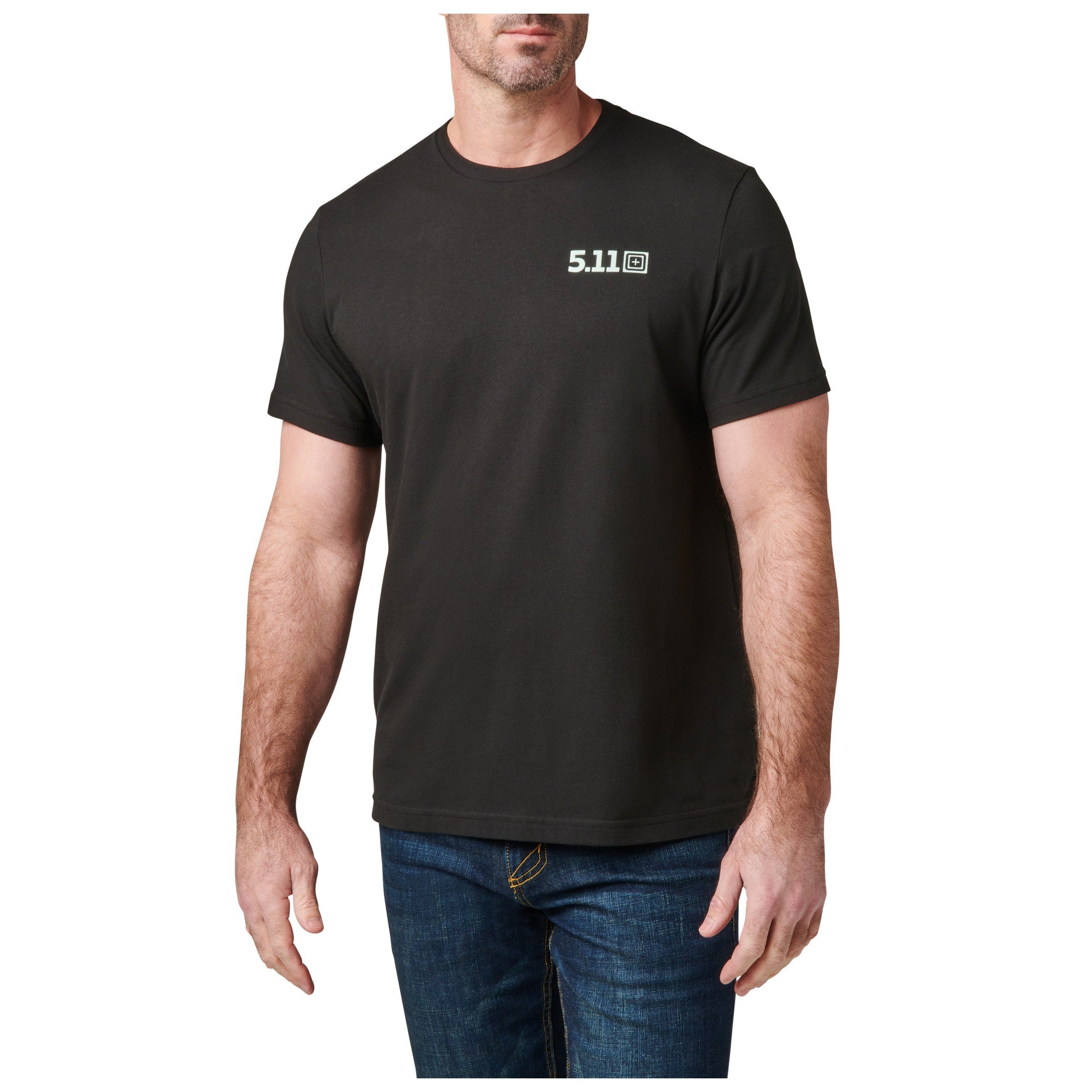 5.11 Tactical Overwatch Tee Black Outdoor Tactical Australia