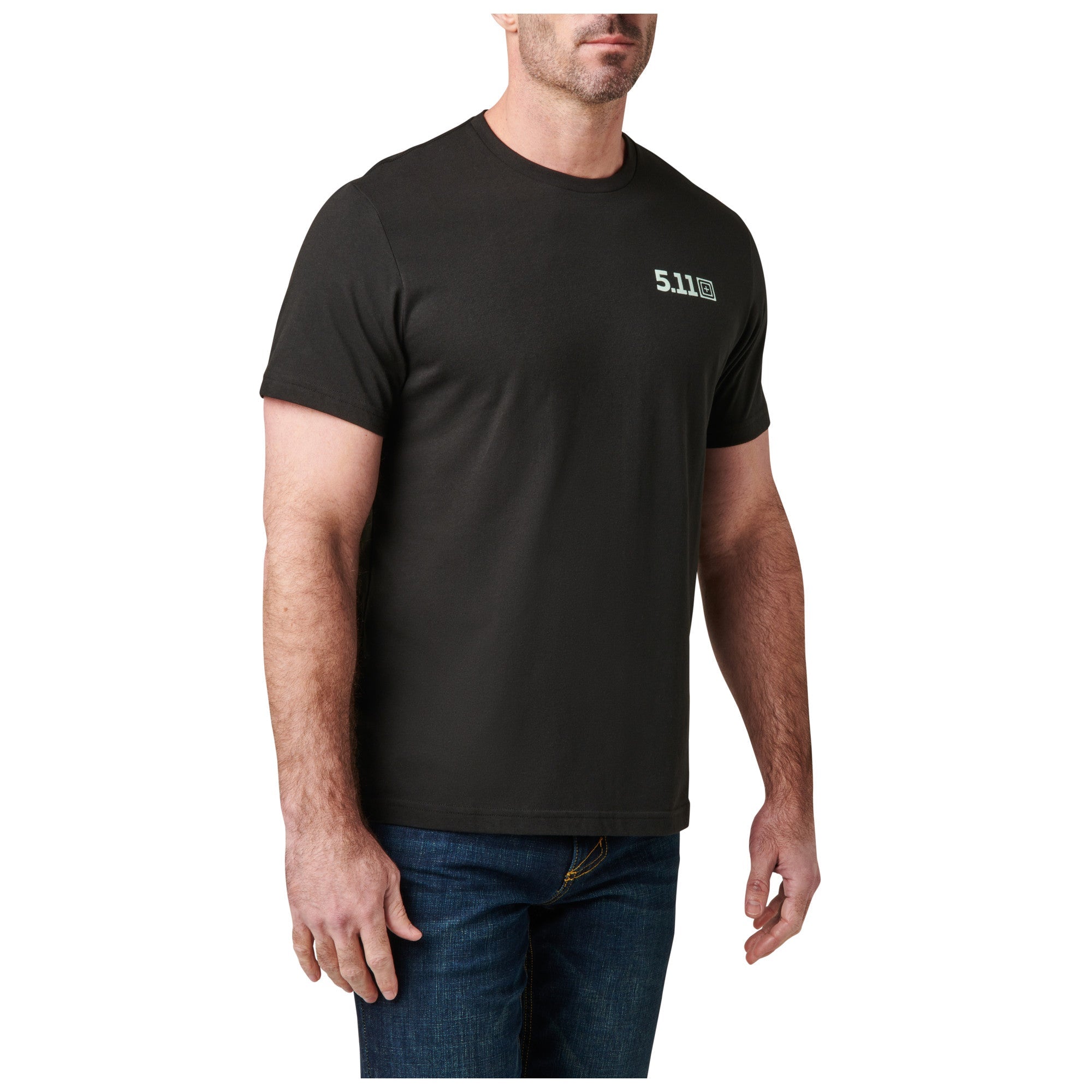 5.11 Tactical Overwatch Tee Black Outdoor Tactical Australia