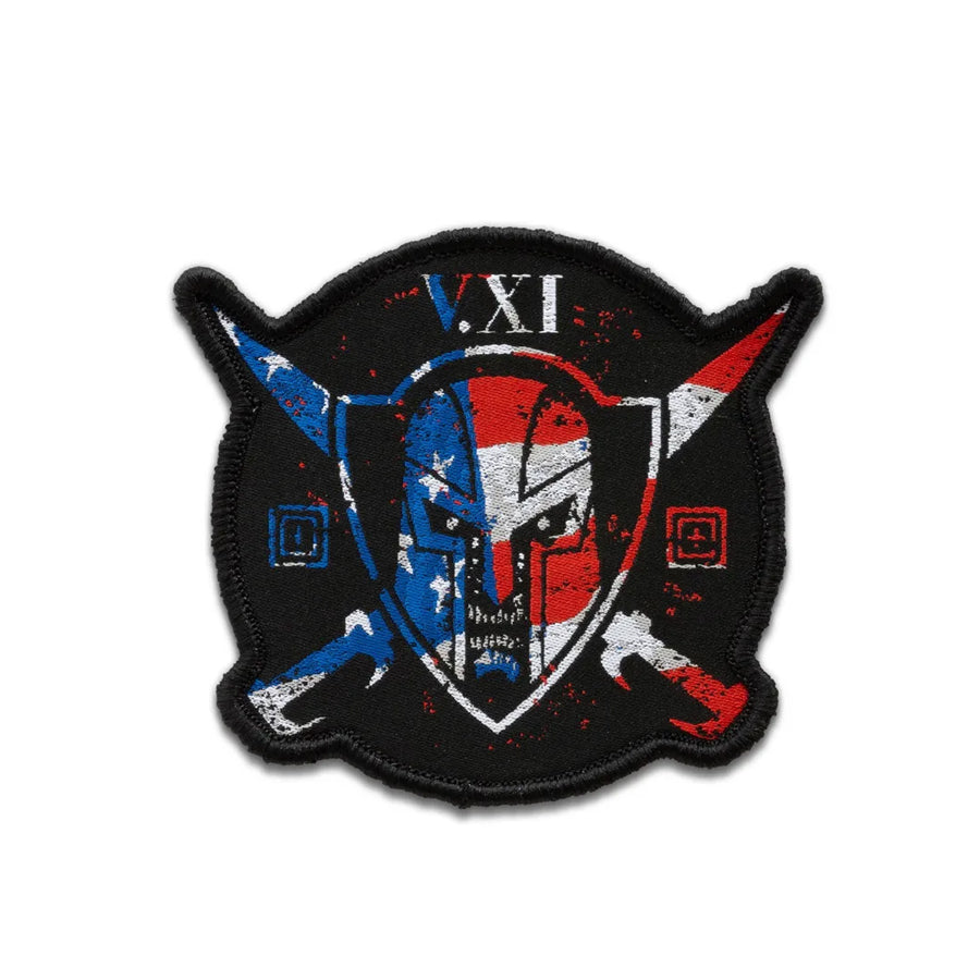 5.11 Tactical Patriot Warrior Patch Outdoor Tactical Australia