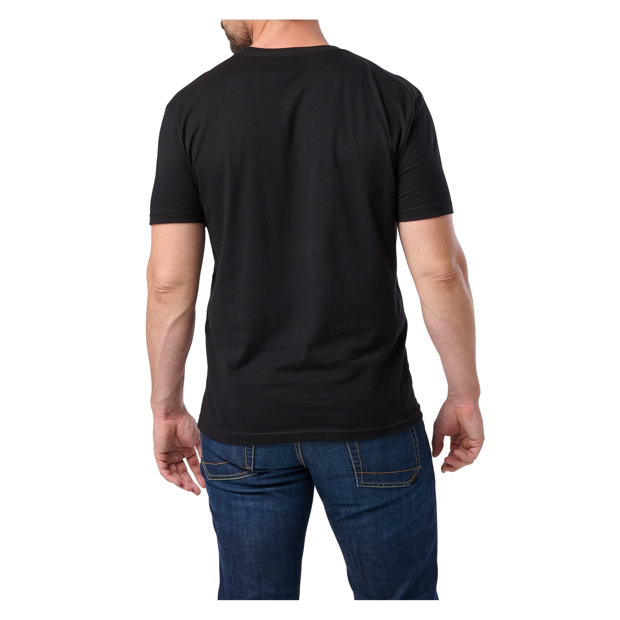 5.11 Tactical Purpose Crest Tee Black Outdoor Tactical Australia