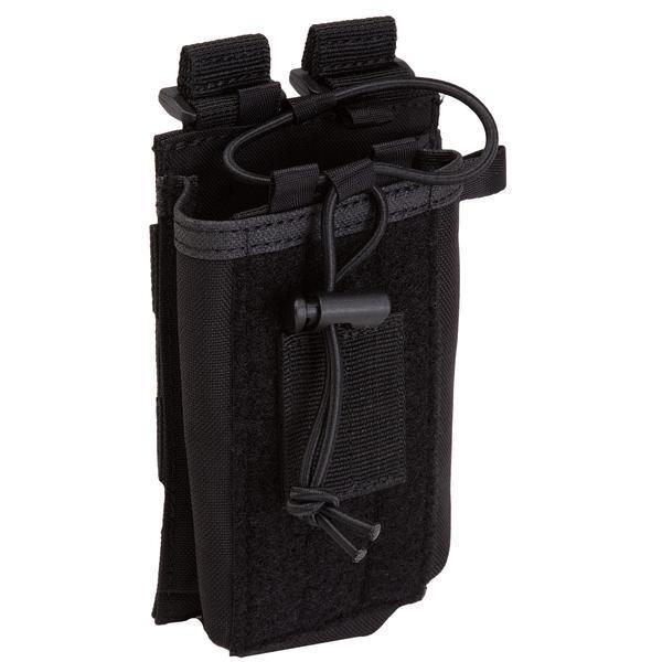 5.11 Tactical Radio Pouch MOLLE Compatible Black Outdoor Tactical Australia