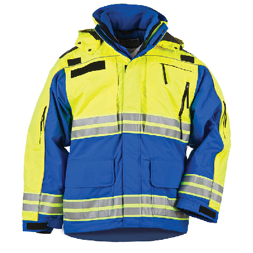 5.11 Tactical Responder High-Visibility Parka Royal Blue Outdoor Tactical Australia