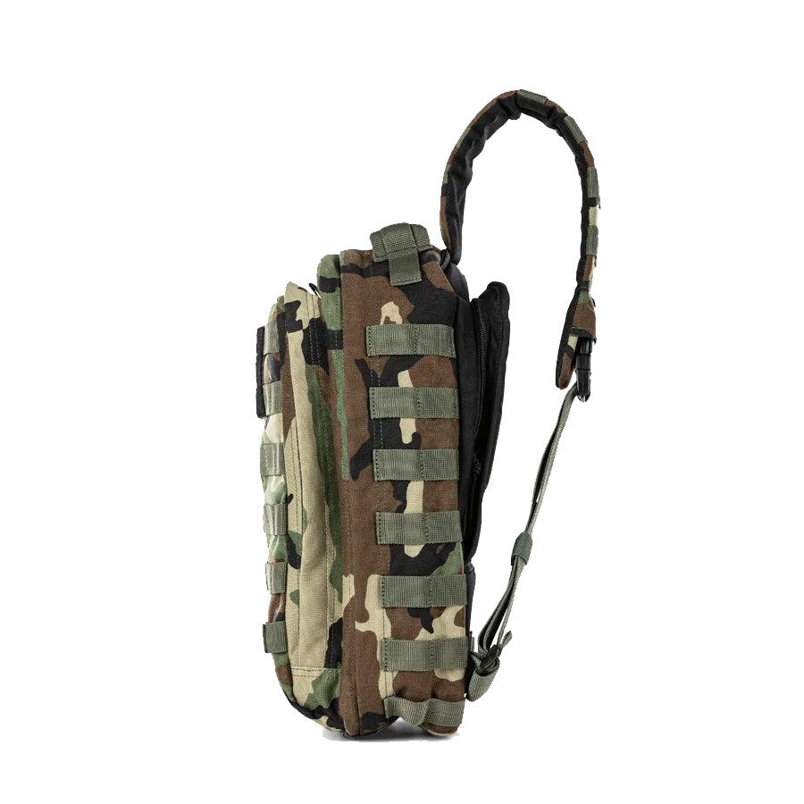 5.11 Tactical RUSH MOAB 8 Woodland Sling Pack 13L Outdoor Tactical Australia