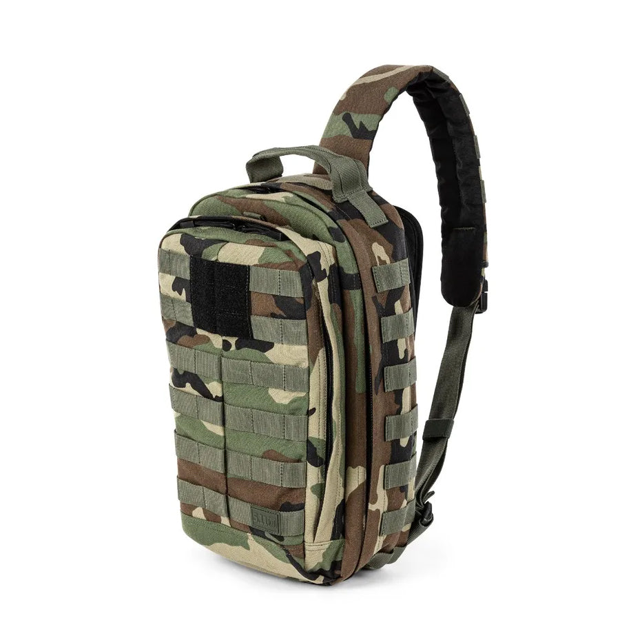 5.11 Tactical RUSH MOAB 8 Woodland Sling Pack 13L Outdoor Tactical Australia