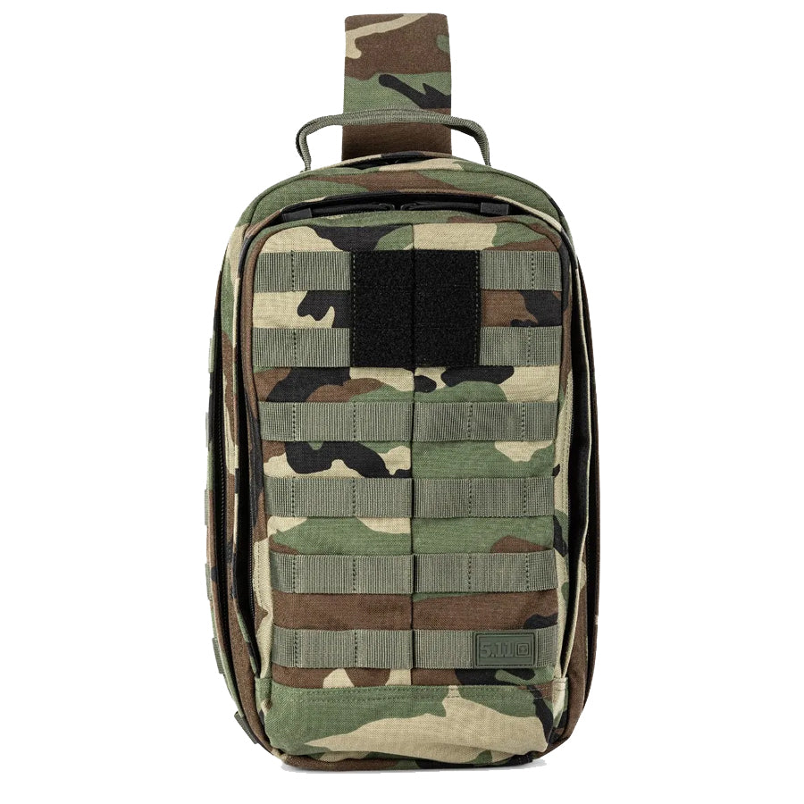5.11 Tactical RUSH MOAB 8 Woodland Sling Pack 13L Outdoor Tactical Australia