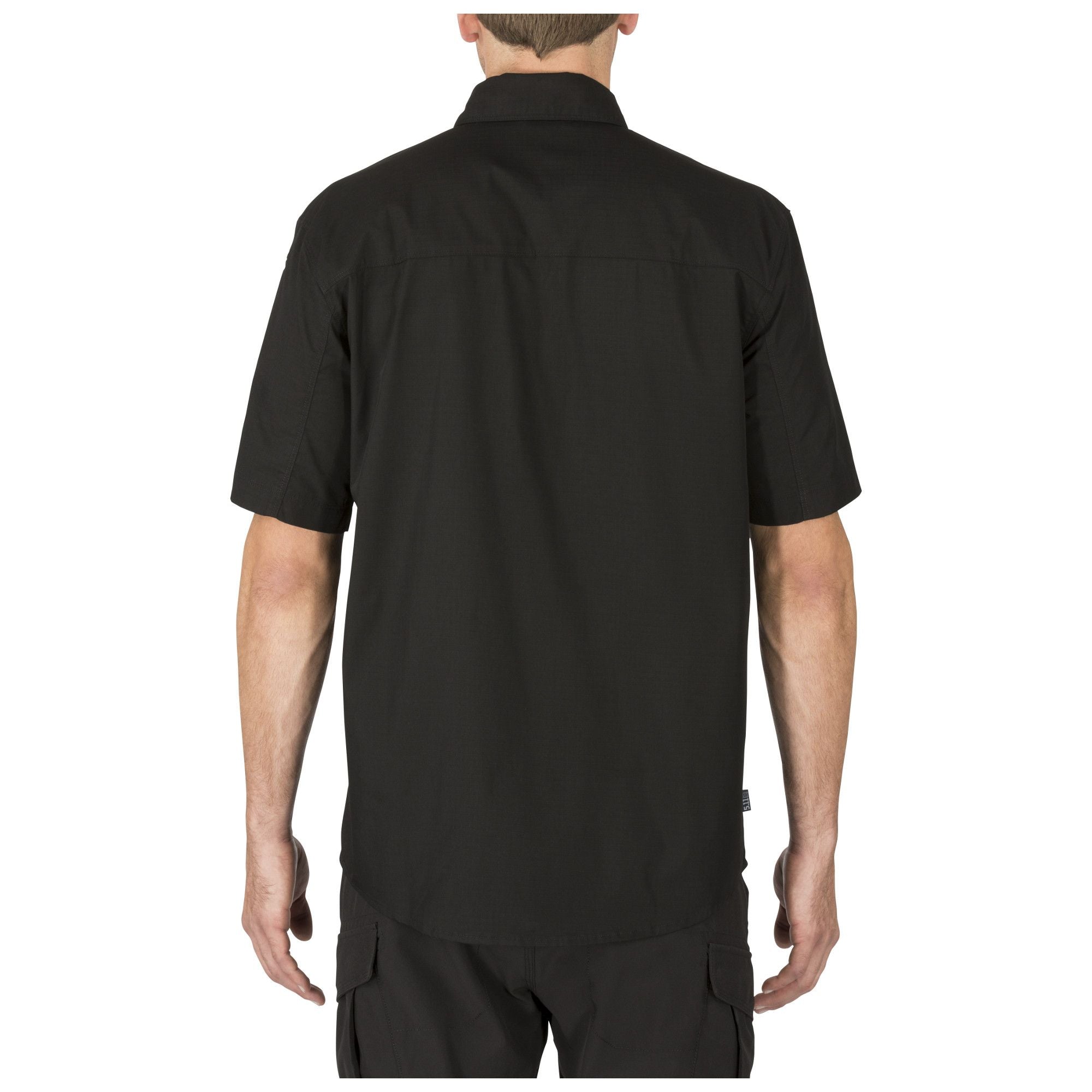 5.11 Tactical Stryke Short Sleeve Shirts Black Outdoor Tactical Australia
