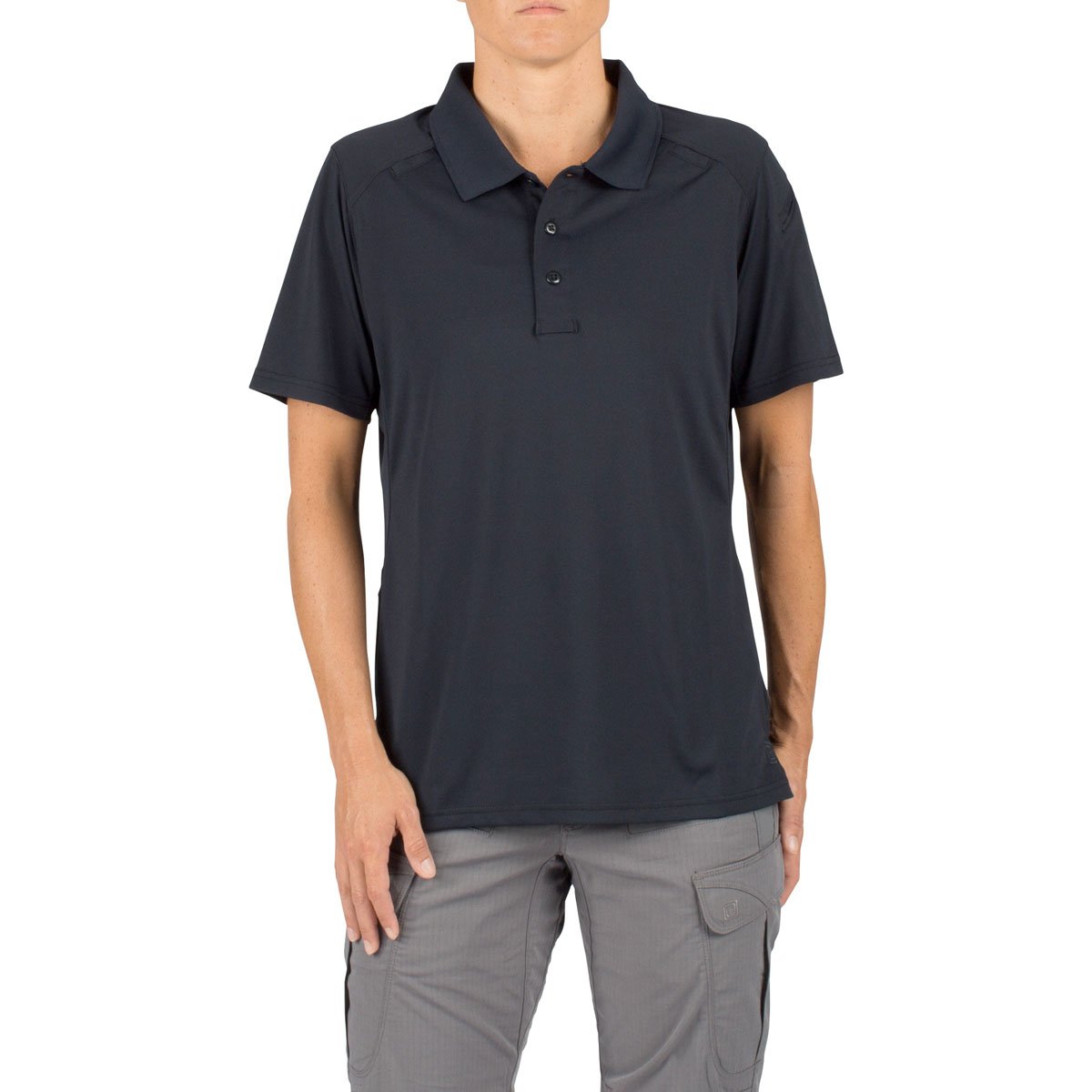 5.11 Tactical Womens Helios Short Sleeve Polo Dark Navy Small Outdoor Tactical Australia