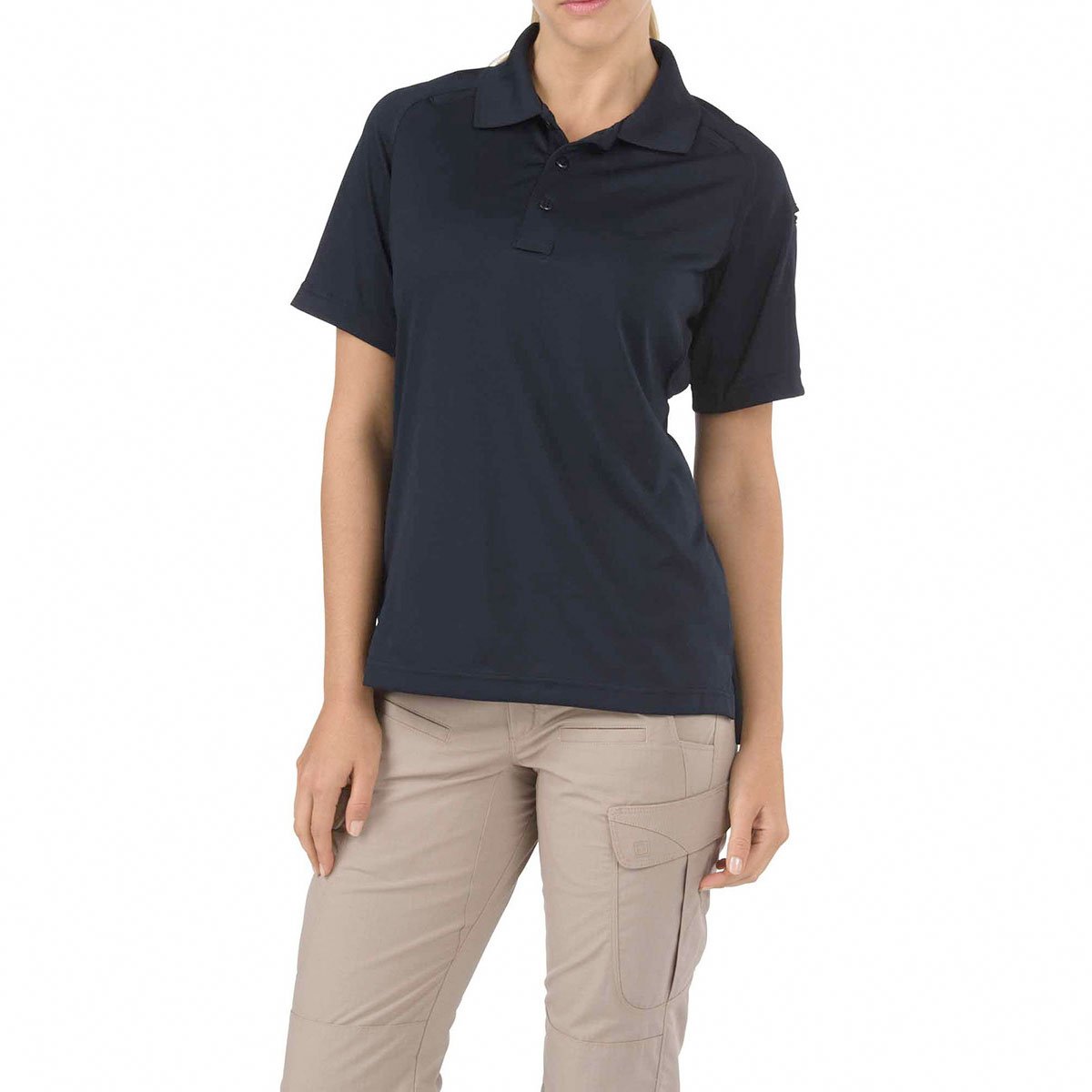 5.11 Tactical Womens Performance Short Sleeve Polo Dark Navy Small Outdoor Tactical Australia