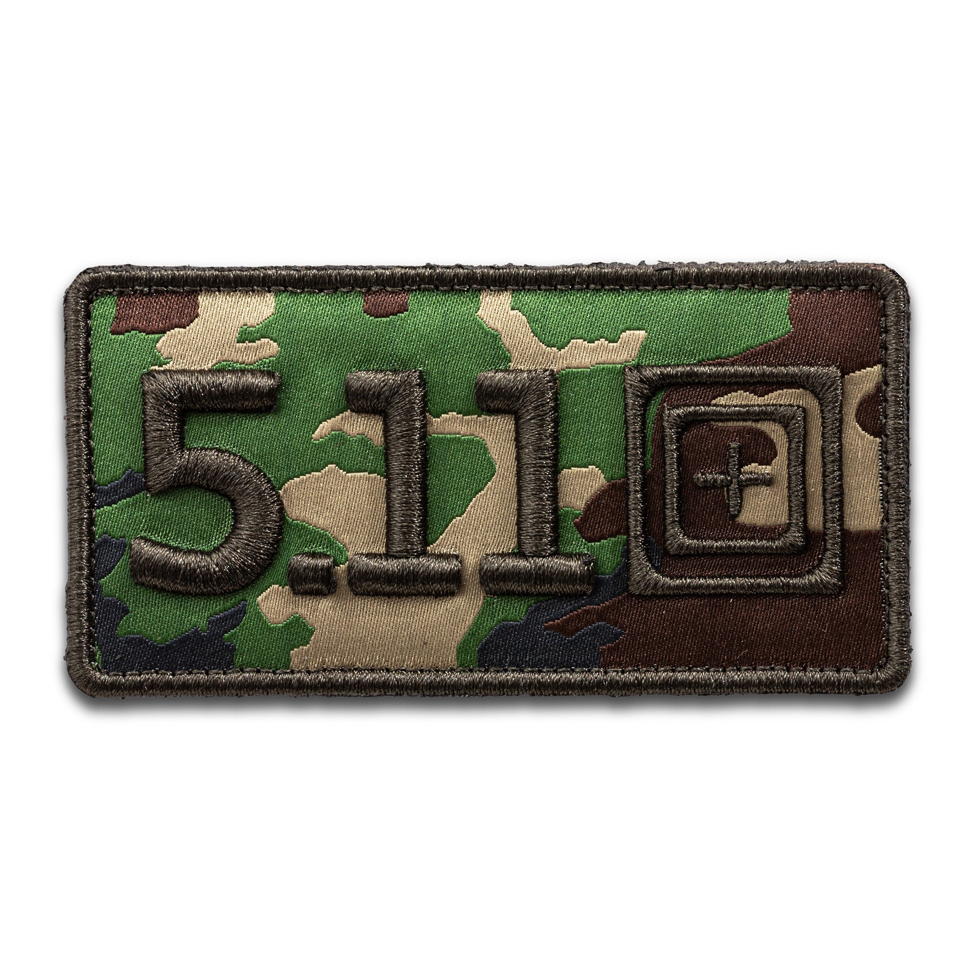 5.11 Tactical Woodland Camo Patch Accessories 5.11 Tactical Tactical Gear Supplier Tactical Distributors Australia