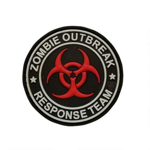 5ive Star Gear PVC Morale Patch Zombie Outbreak Outdoor Tactical Australia