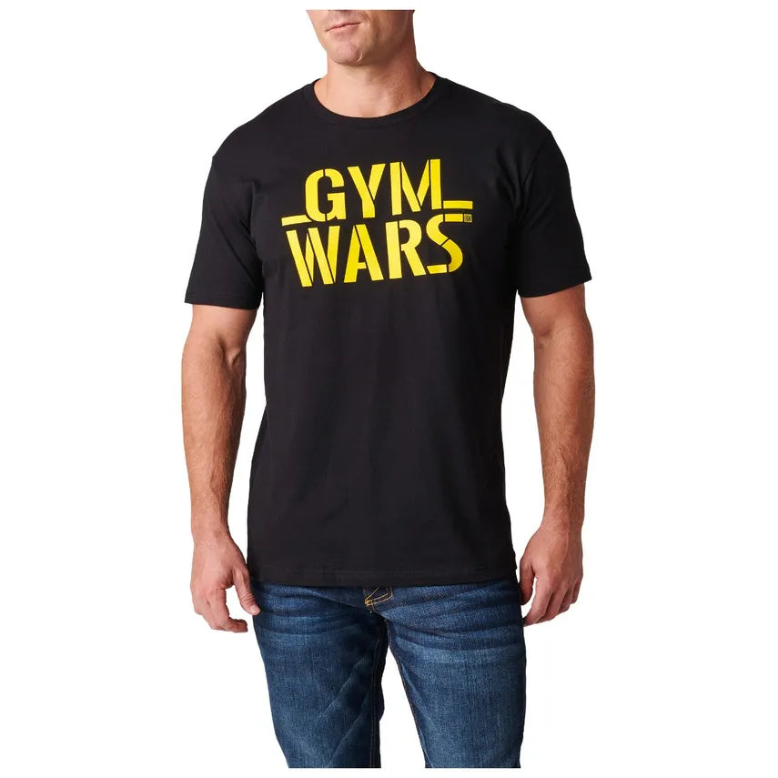 5.11 Tactical Gym Wars Short Sleeve Tee - Black