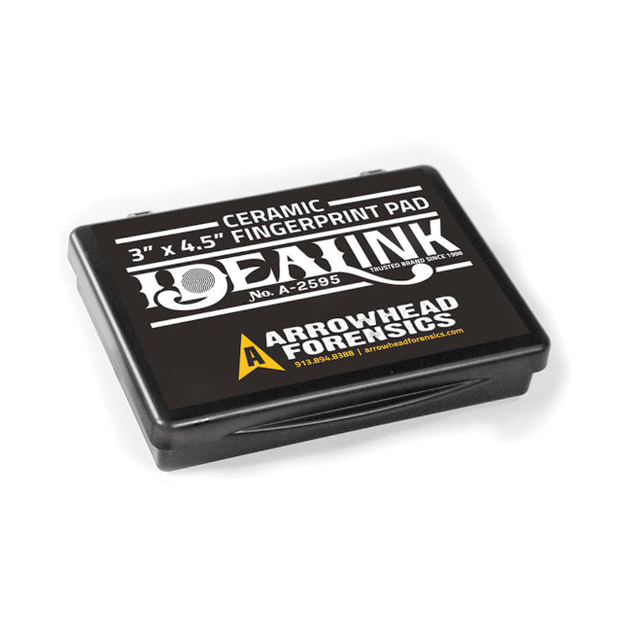 Arrowhead Forensics IdealInk Fingerprint Ink Pads IdealInk Fingerprint Pad - 3" x 4.5" (18000 Prints) Outdoor Tactical Australia
