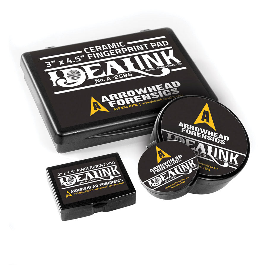 Arrowhead Forensics IdealInk Fingerprint Ink Pads Outdoor Tactical Australia