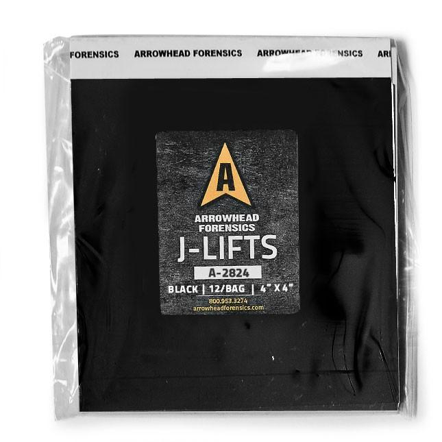 Arrowhead Forensics J-Lift Hinge Lifters - Black - 4" x 4" - 12/pk Outdoor Tactical Australia