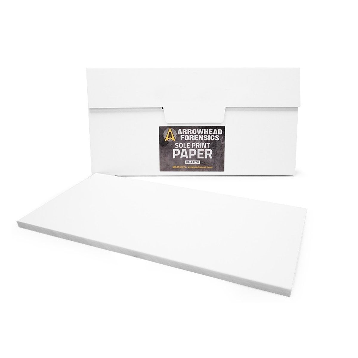 Arrowhead Forensics Sole Print Inkless Shoe Print Replacement Sensitized Paper 8x16 inches 100 pack Outdoor Tactical Australia