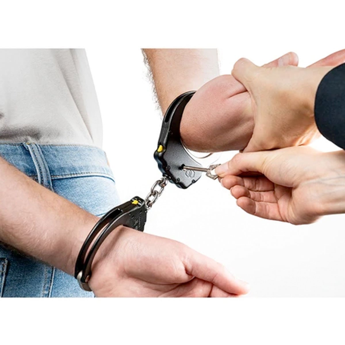 ASP Ultra Plus Cuffs Chain Aluminum Bow Outdoor Tactical Australia