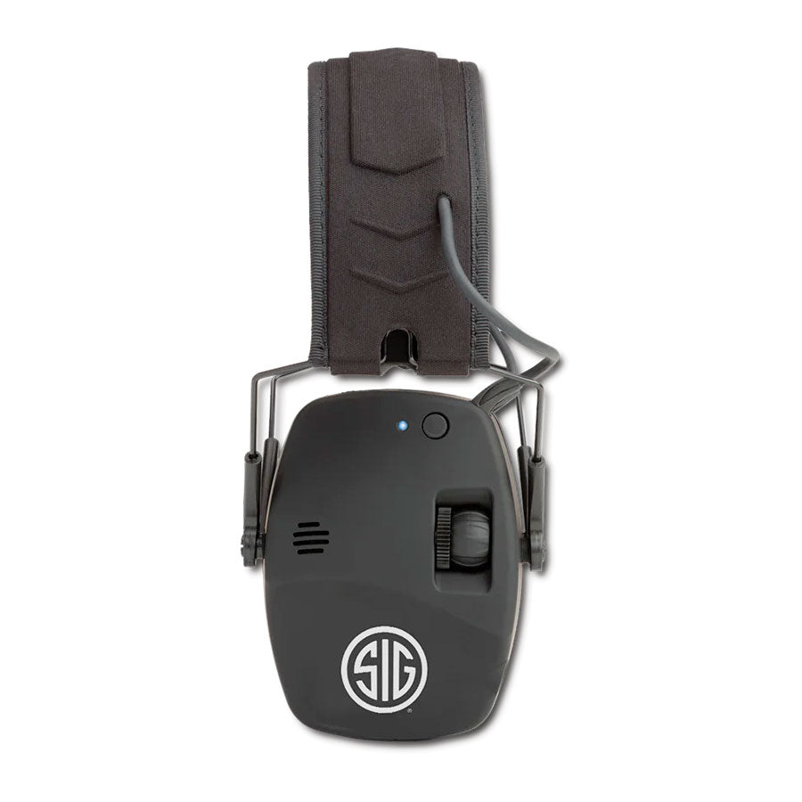 Axil SIG SAUER TRACKR Blu Ear Muff Blue Tooth Hearing Protection Outdoor Tactical Australia