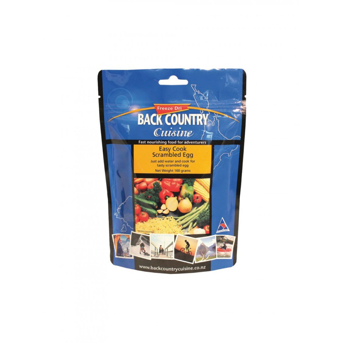 Back Country Cuisine Easy Cook Scrambled Egg - Pack of 10 Outdoor Tactical Australia