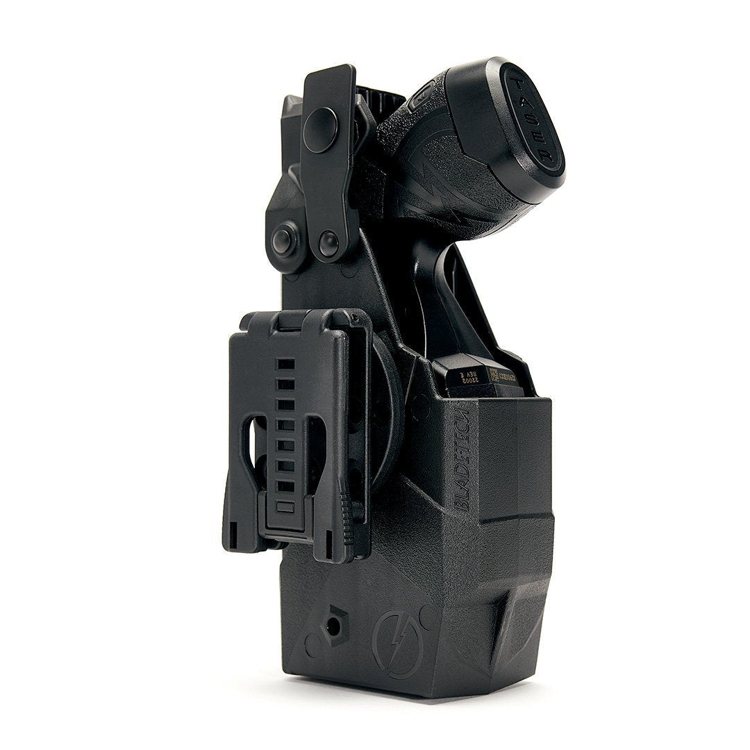 Blade-Tech Taser X2 Holsters Black Left Hand Tek-Lok - Belt Attachment Outdoor Tactical Australia