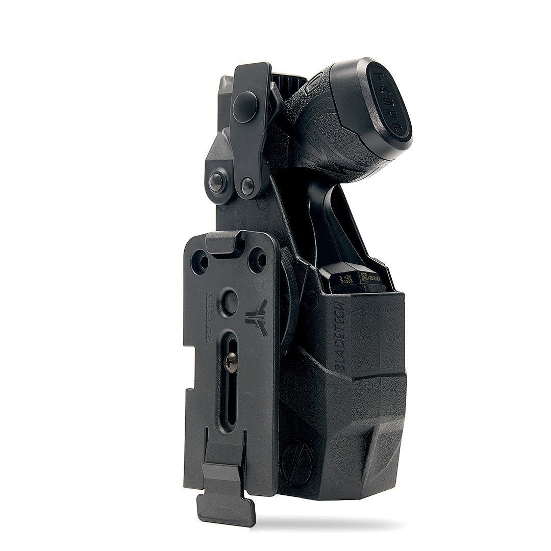 Blade-Tech Taser X2 Holsters Black Left Hand TMMS - Insert Plate Outdoor Tactical Australia