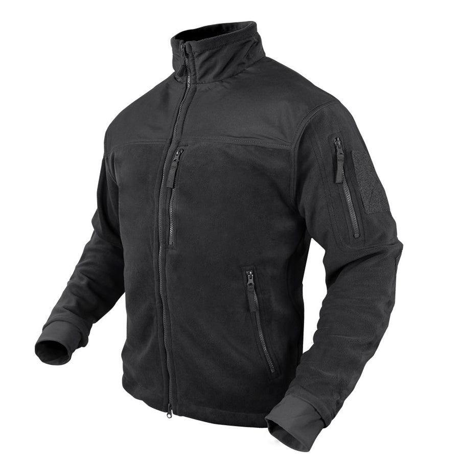 Condor Alpha Fleece Jacket Black Small Outdoor Tactical Australia