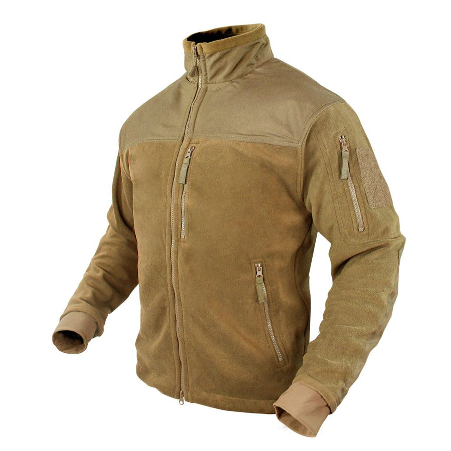 Condor Alpha Fleece Jacket Coyote Brown Small Outdoor Tactical Australia