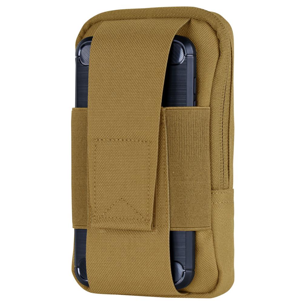 Condor MOLLE Compatible Phone Pouch Coyote Brown Outdoor Tactical Australia