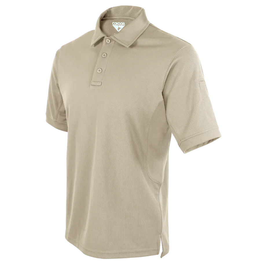 Condor Performance Tactical Polo Silver Tan Small Outdoor Tactical Australia