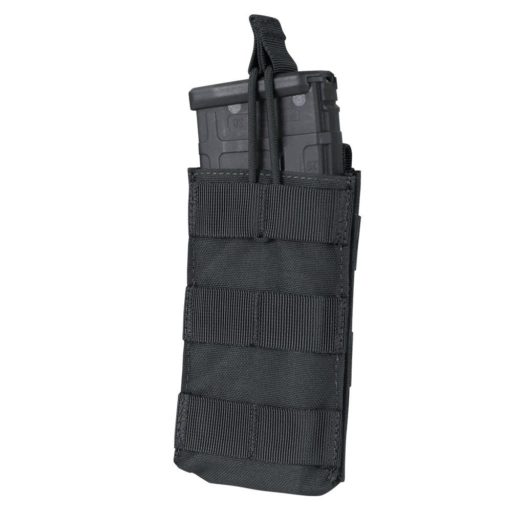 Condor Single M4 M16 Open Top Mag Pouch Black Outdoor Tactical Australia