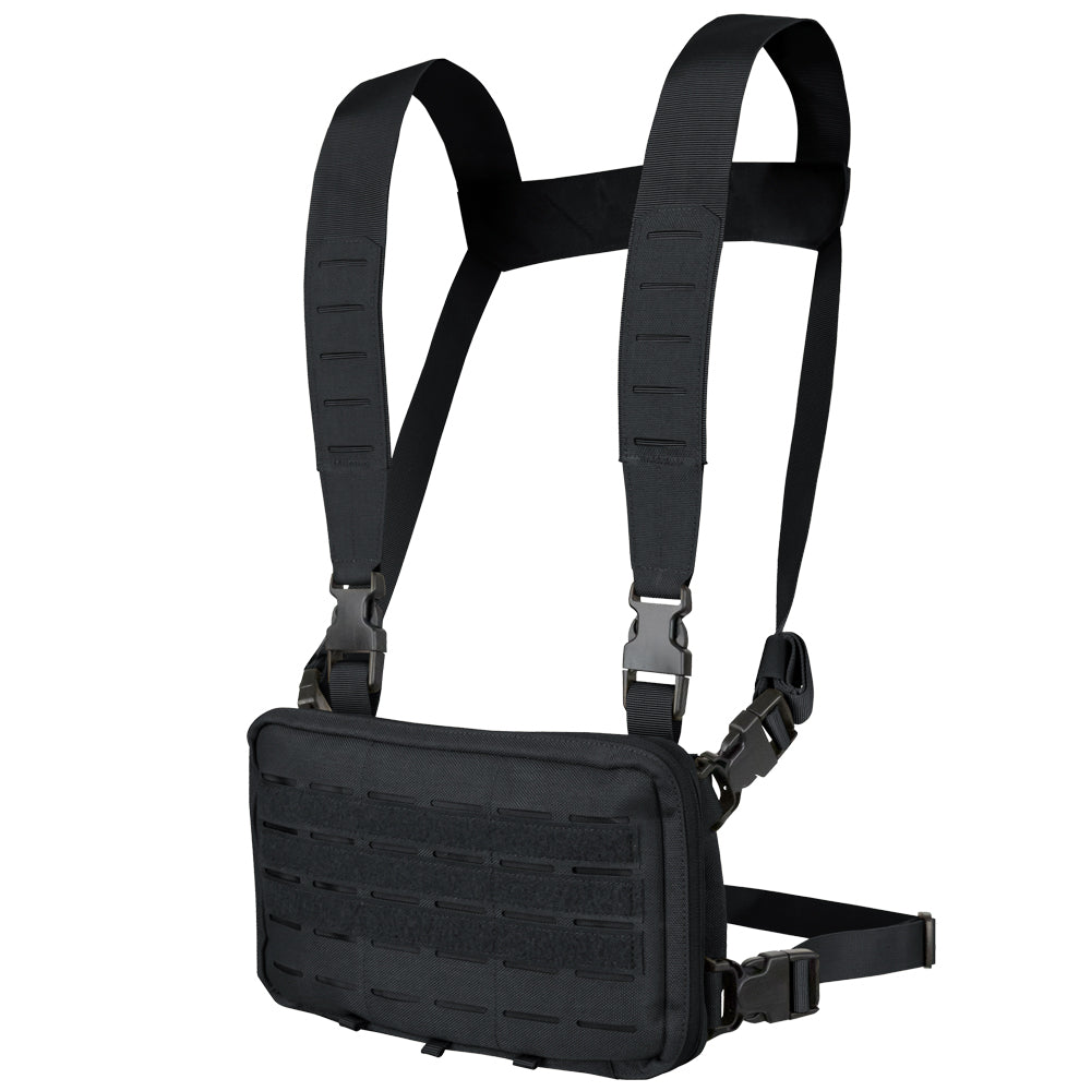 Condor Stowaway Chest Rig Black Outdoor Tactical Australia