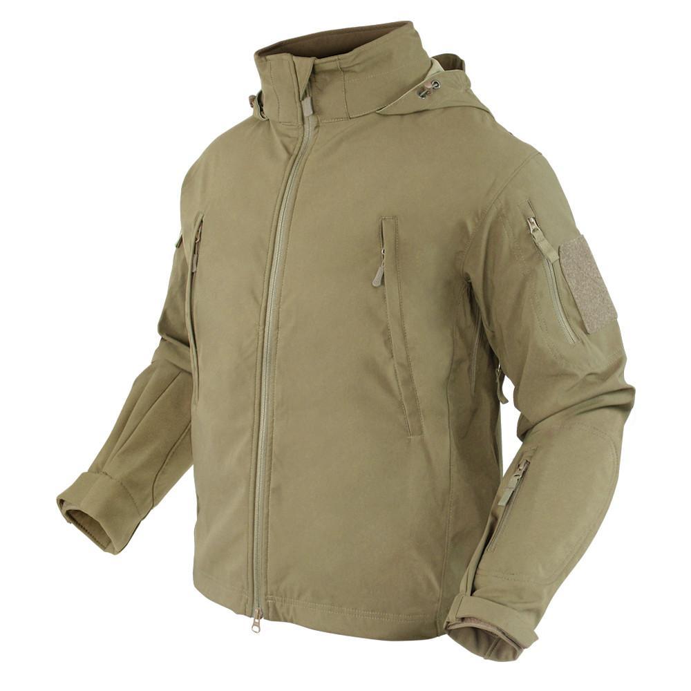 Condor Summit Zero Lightweight Softshell Jacket Tan Small Outdoor Tactical Australia