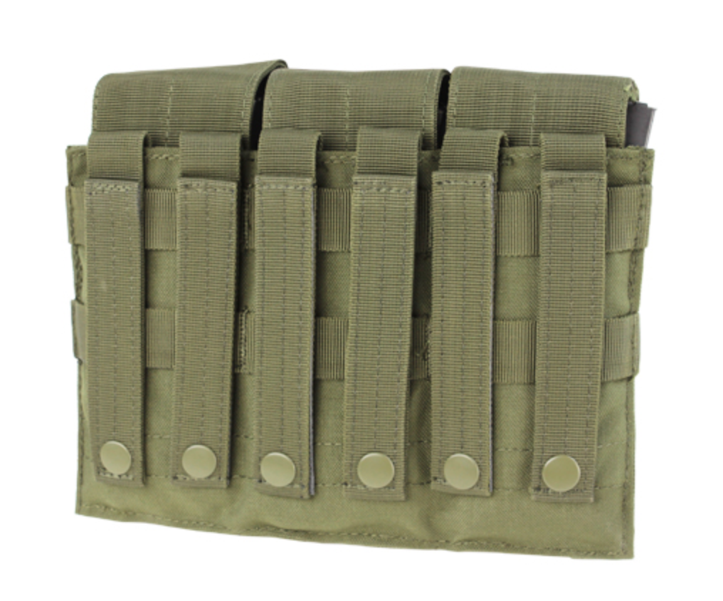 Condor Triple M4 Mag Pouch Coyote Brown Outdoor Tactical Australia